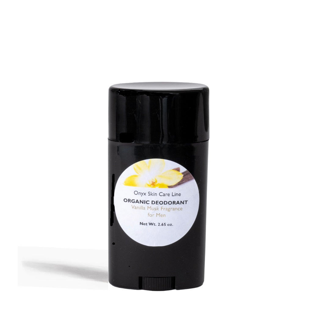 ORGANIC DEODORANT- VANILLA MUSK FRAGRANCE - FOR MEN