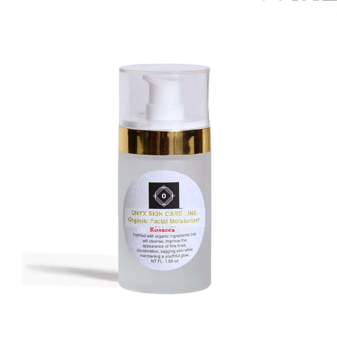 Organic Moisturizer for Rosacea Prone Skin - For Women & Men