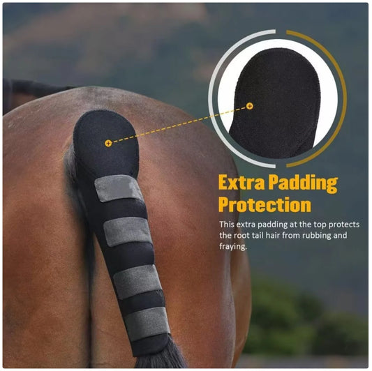 Horse Tail Guard - Protective Cover for Horse Tail with Extra Padding